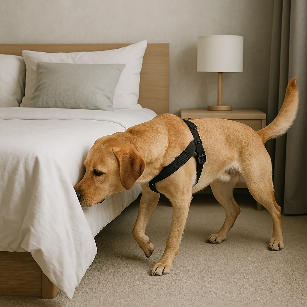 Combien coûte une détection canine des punaises de lit ?
