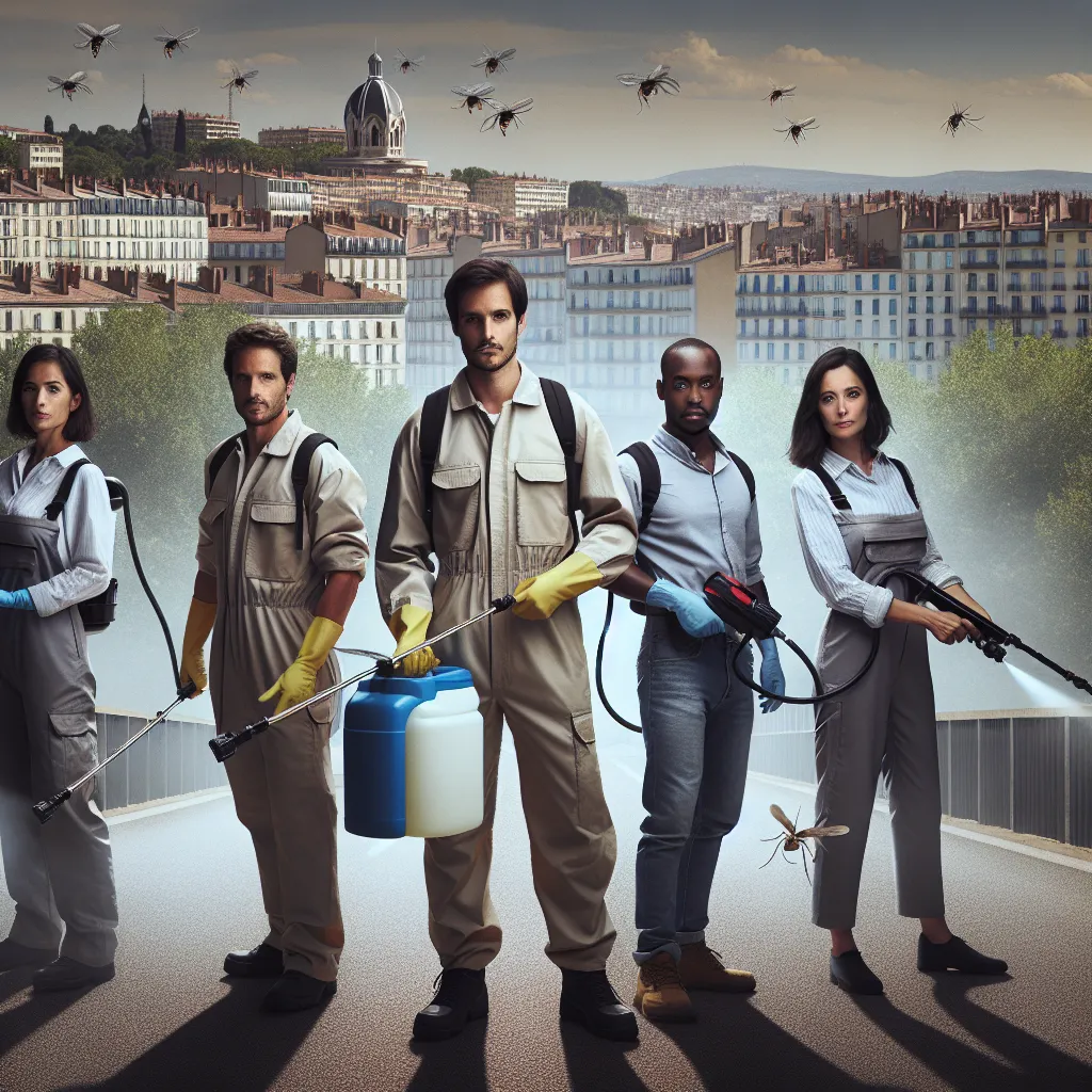 Démoustication rapide à Lyon : intervention en urgence
