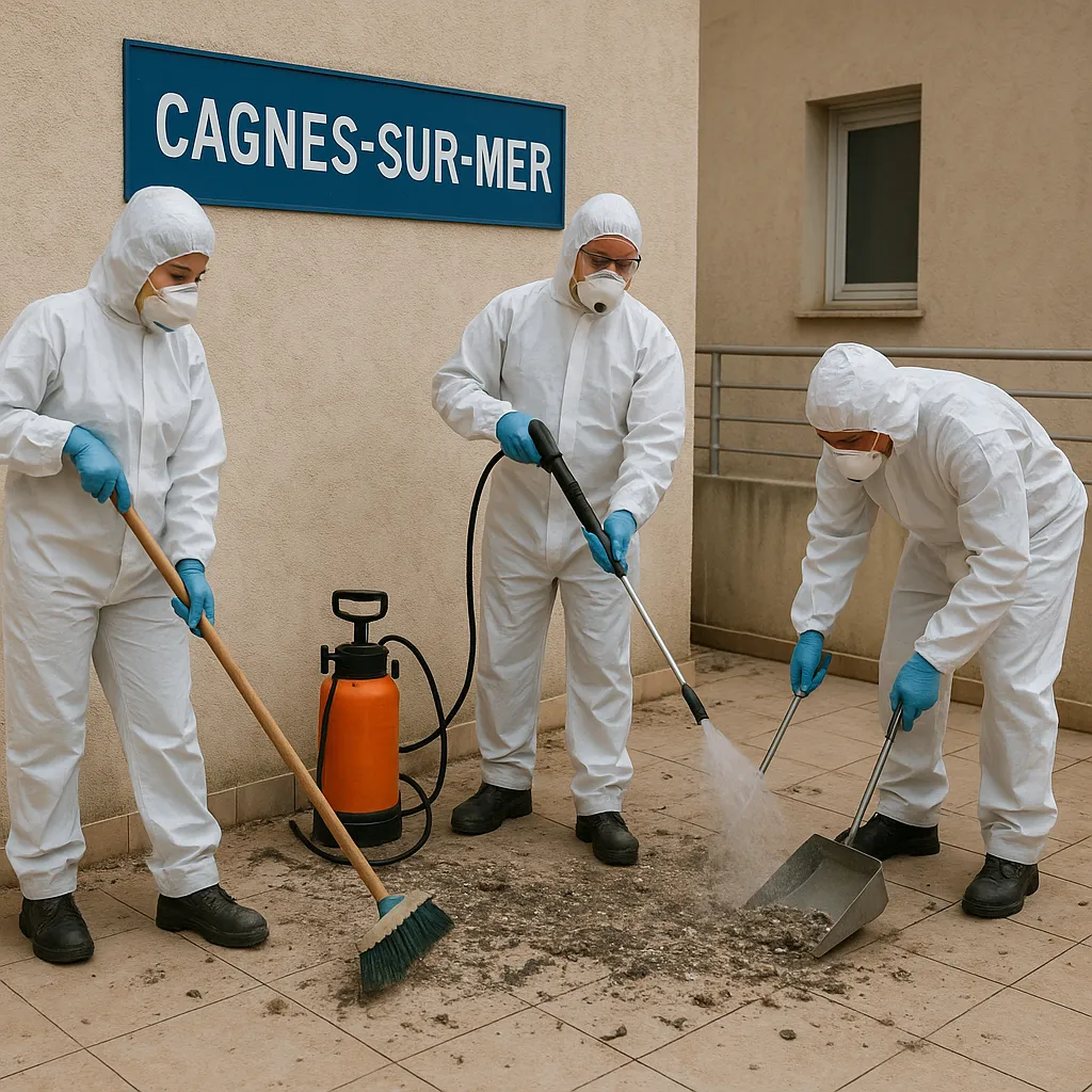 Nettoyage et Désinfection des Fientes de Pigeons à Cagnes-sur-Mer : Guide Complet