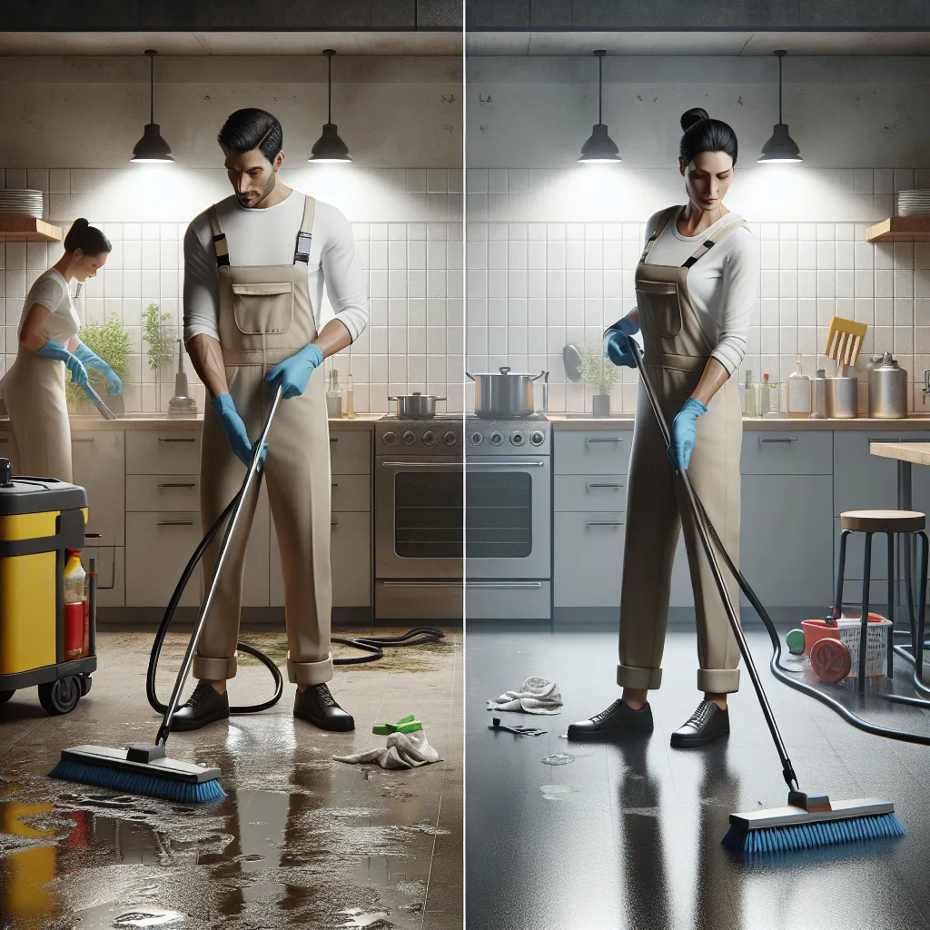 Nettoyage extrême cuisine insalubre à Lyon : méthode professionnelle