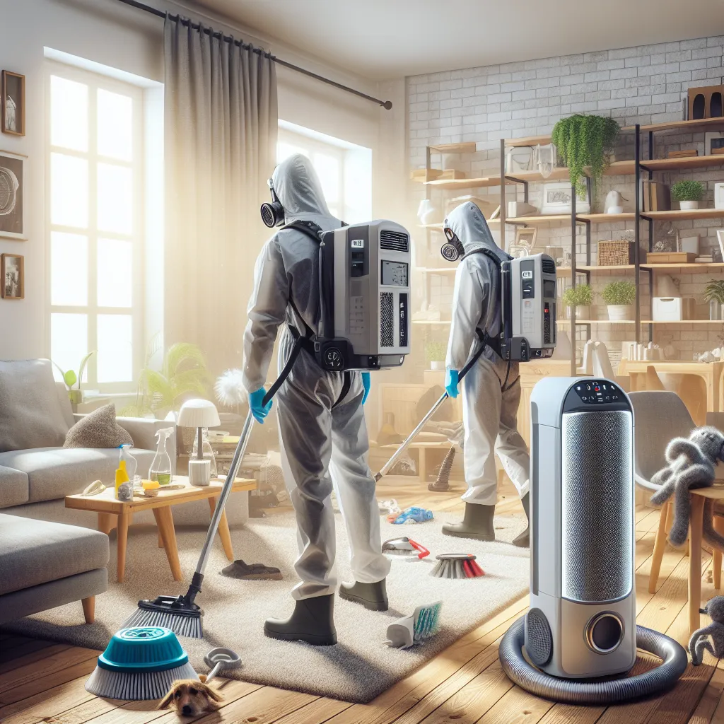 Nettoyage extrême logement avec animaux à Lyon : intervention spécifique