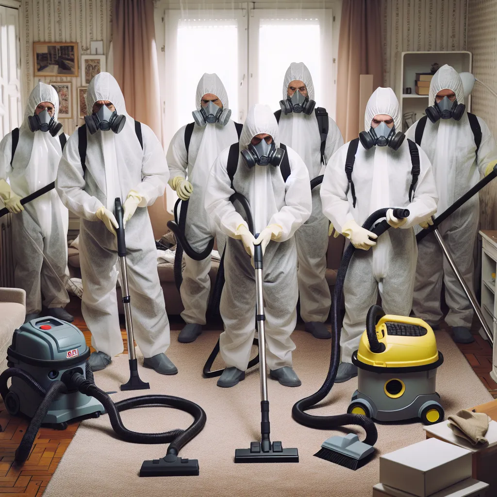 Nettoyage Extrême Logement avec Infestation Multiple à Lyon