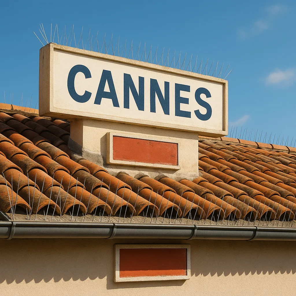 Pose de Pics Anti-Pigeons à Cannes : Solutions Efficaces et Conseils Complet