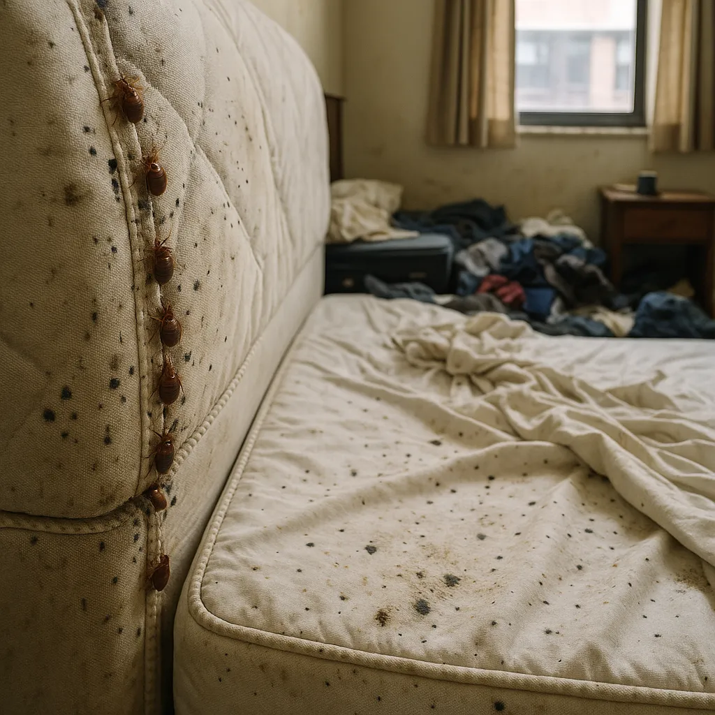 Punaises de lit dans un appartement à Cagnes-sur-Mer : intervention immédiate
