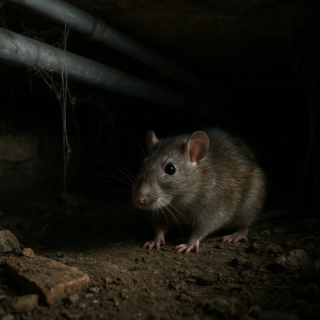 Rats dans les vide-sanitaires à Antibes : comment les détecter ?