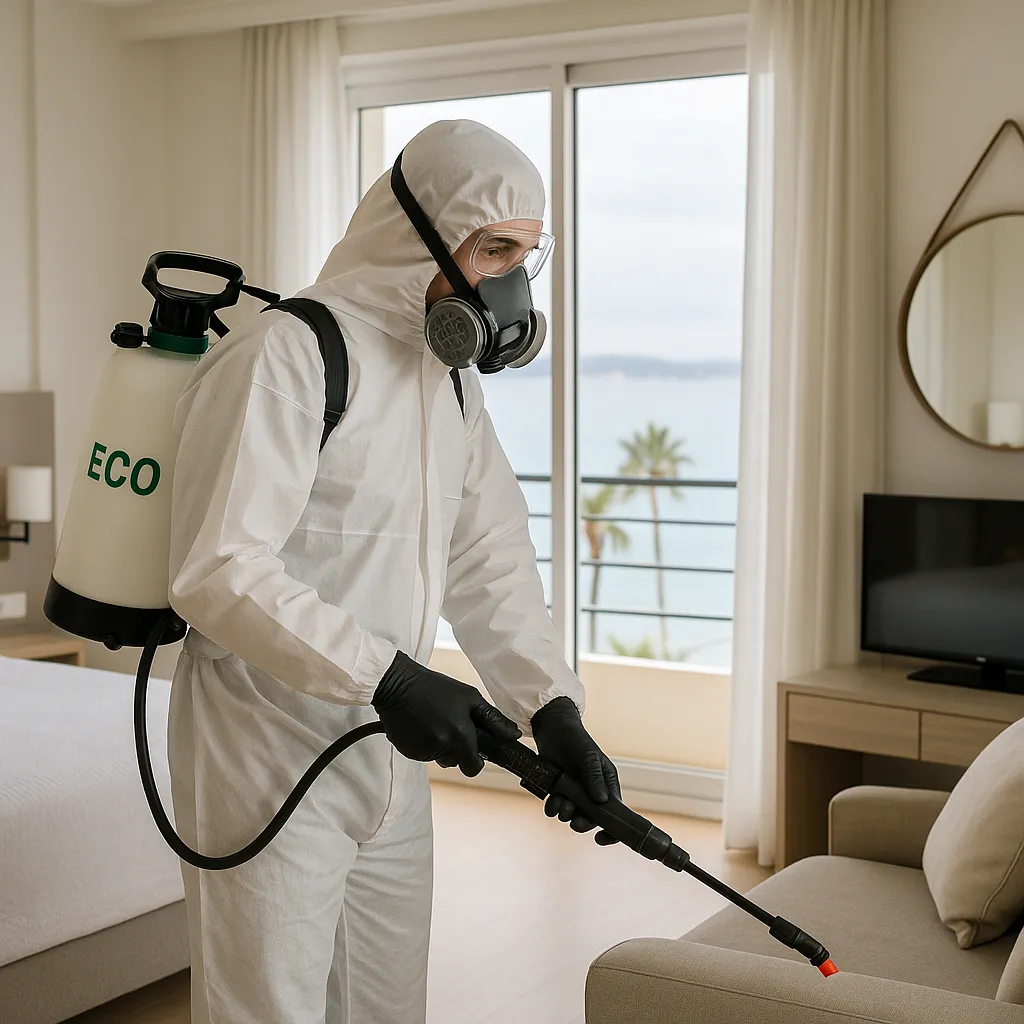 Société de désinsectisation pour locations Airbnb à Cannes : Garantissez un Hébergement Exempt de Nuisibles