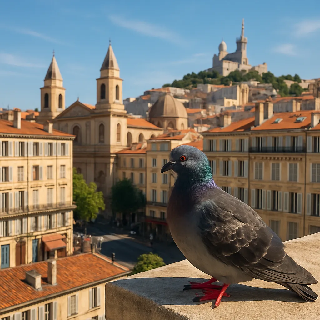 Solutions anti-pigeons pour immeubles à Marseille