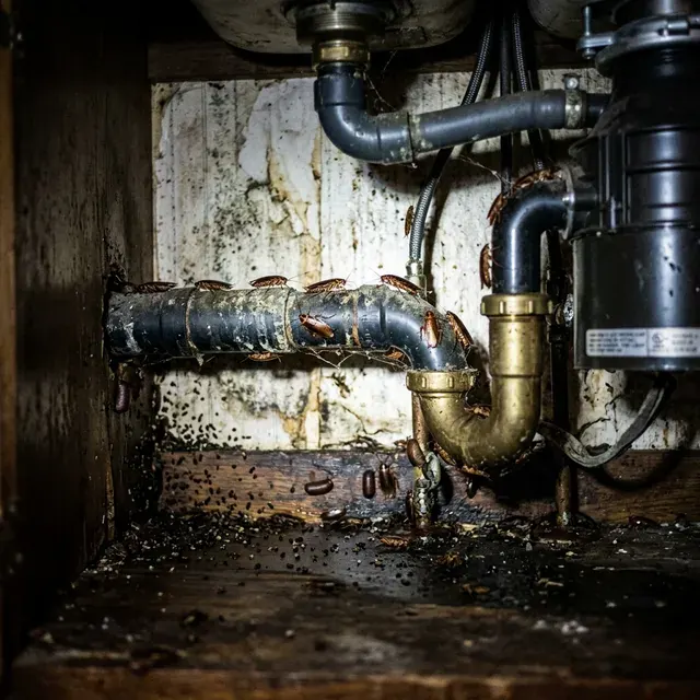 Before Invasion of cockroaches (Kitchen)